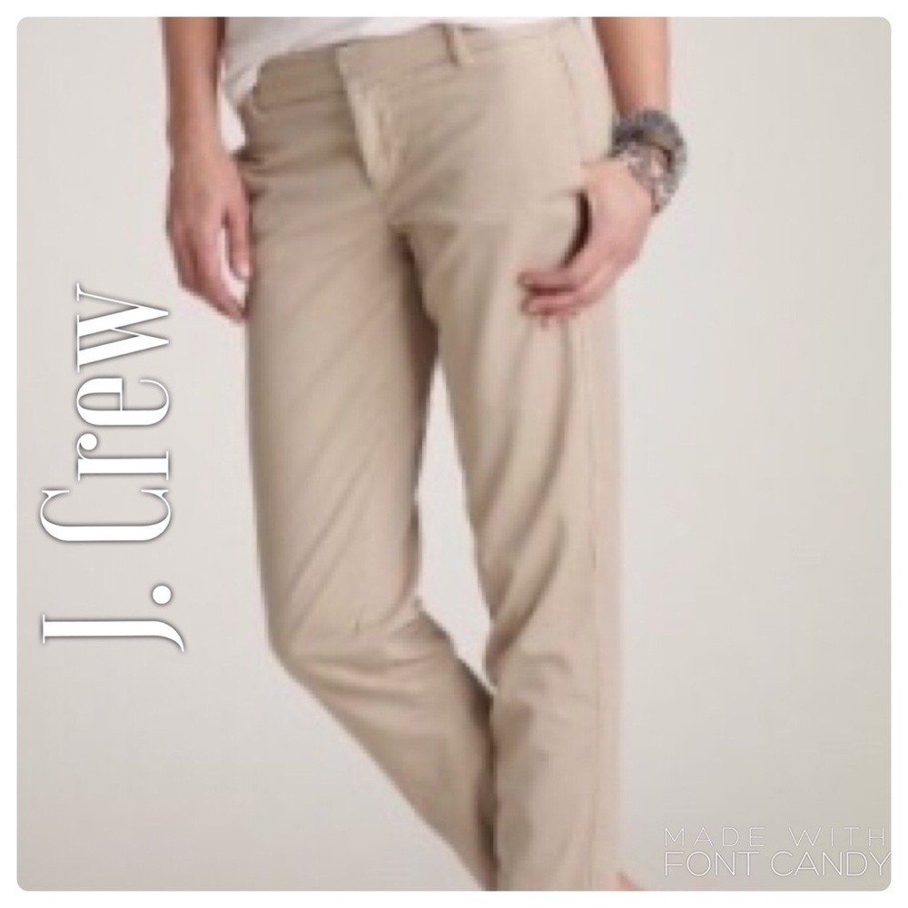J. Crew Khaki Oxford Scout Pants